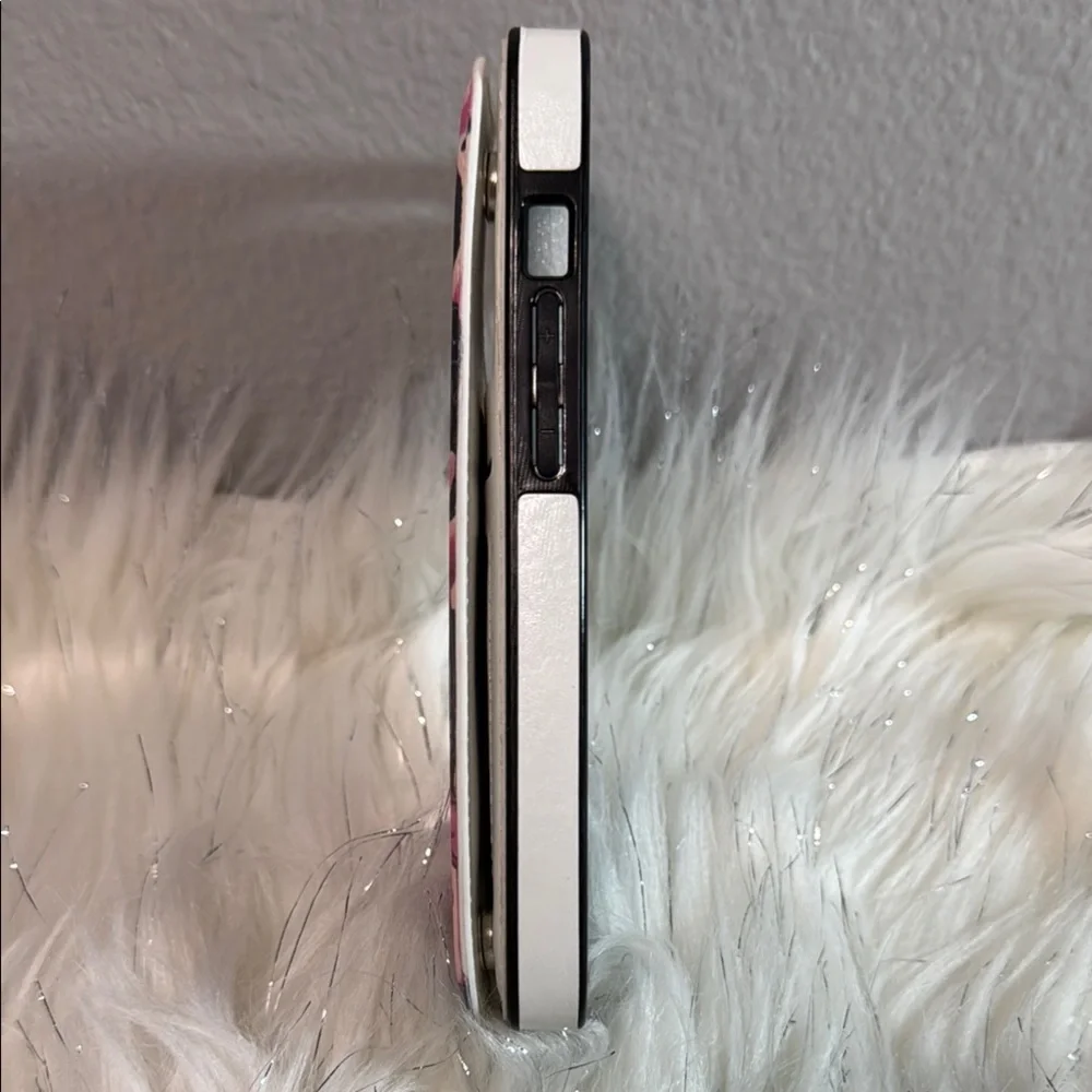 Vintage-Inspired iPhone 15 Wallet Case: Flip Cover Protection Only 1 Available